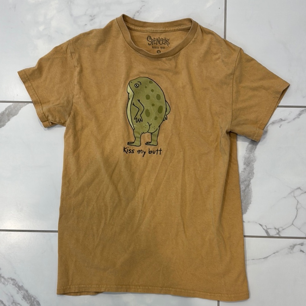Graphic Tee with Frog Design small